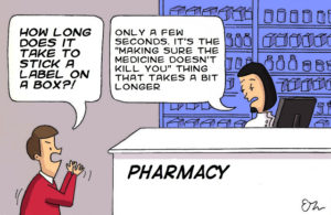 How long does it take text needs permission pharmacists day